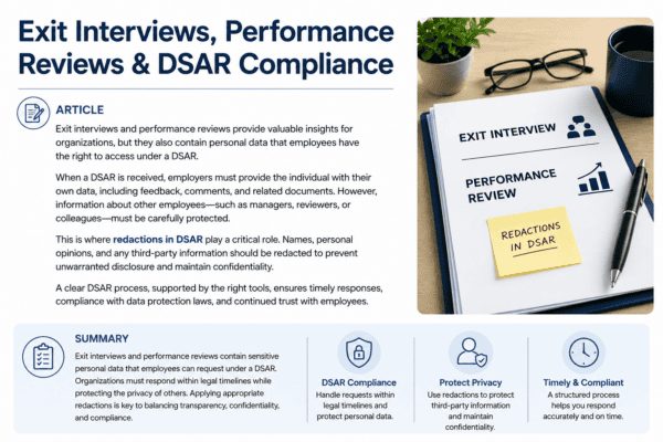 Navigating Special Cases in Personal Data for DSARs